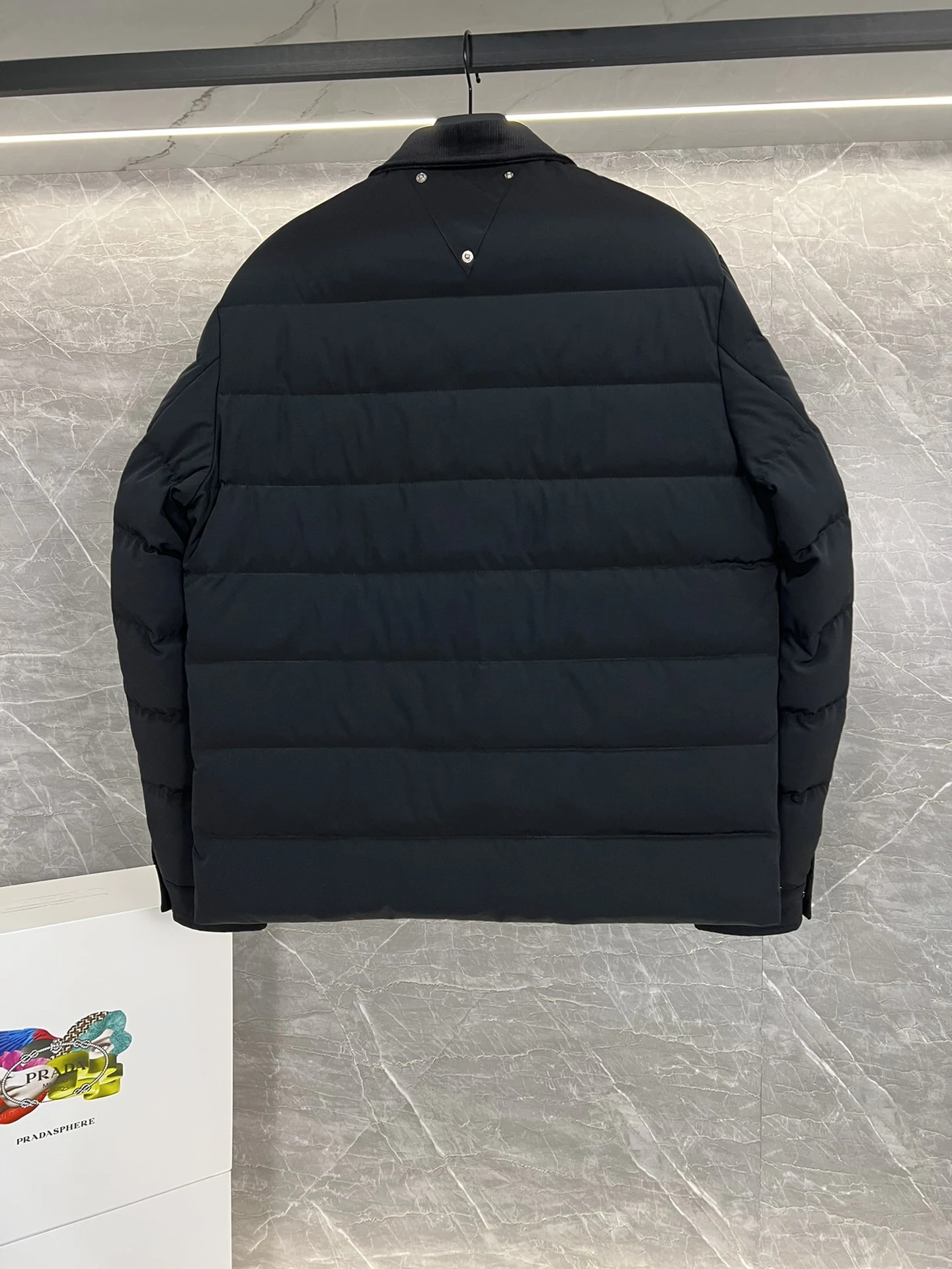 Prada puffer jacket - real photo 7