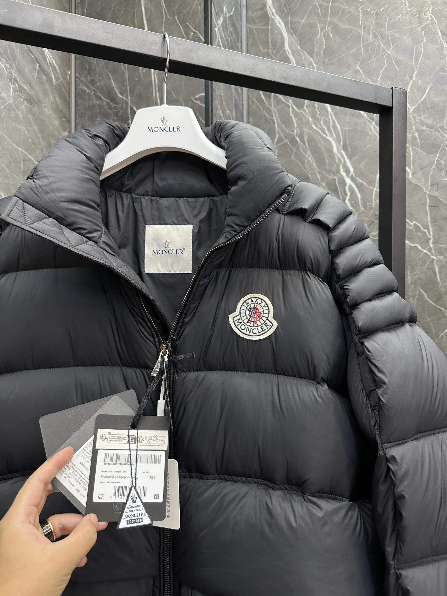 Prada puffer jacket - real photo 7