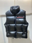 Prada Quilted Puffer Vest - Prada puffer vest real photo 1