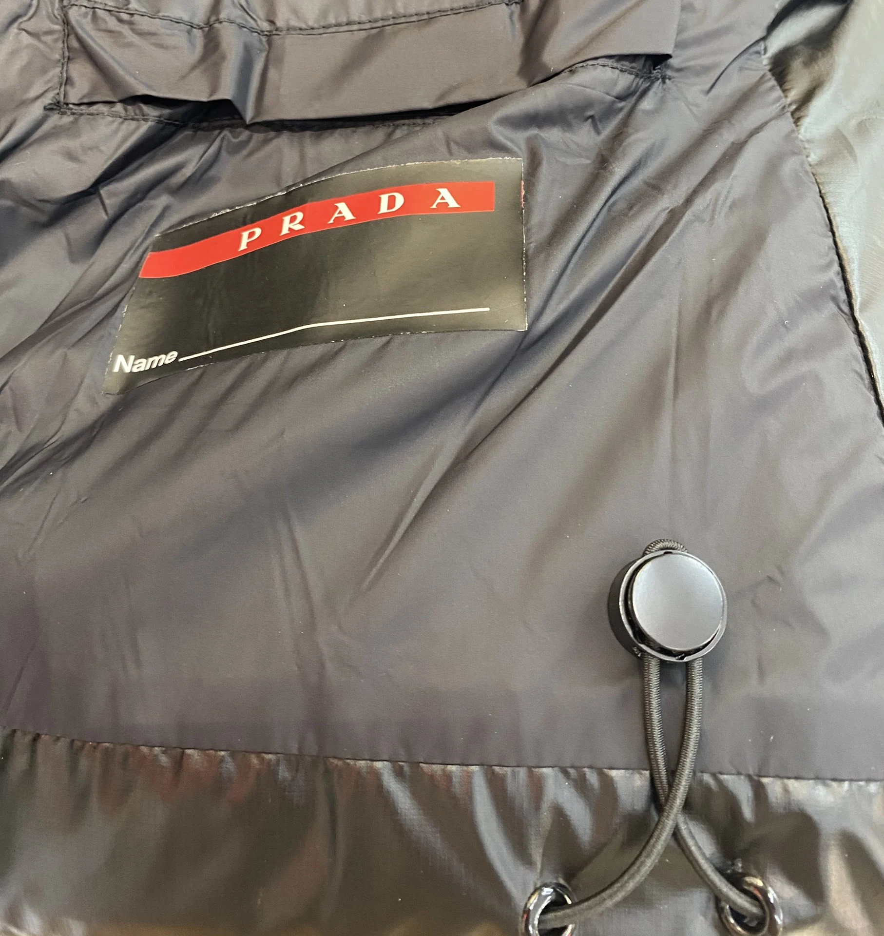 Prada puffer vest - real photo 7