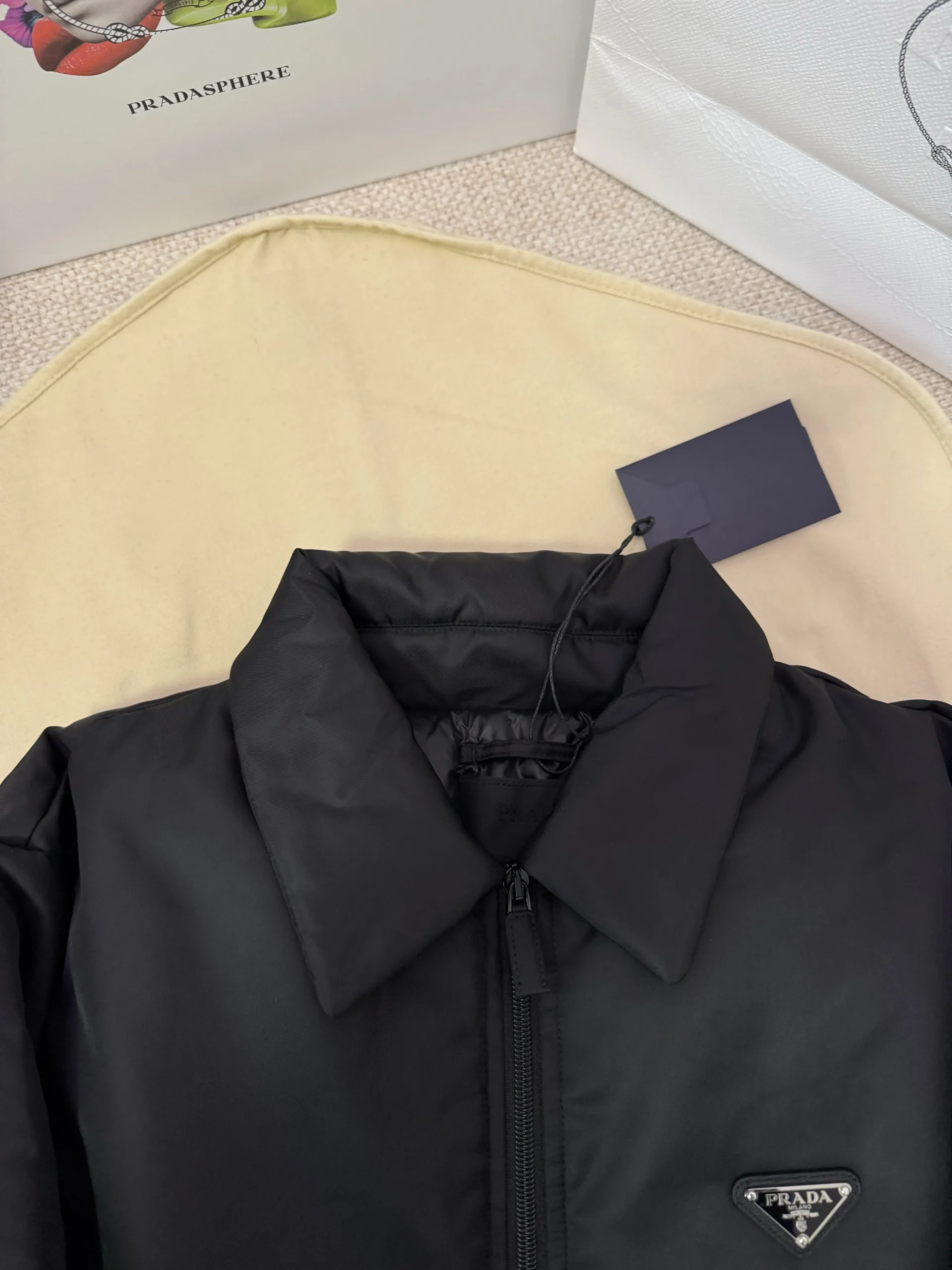 Prada puffer jacket - real photo 2