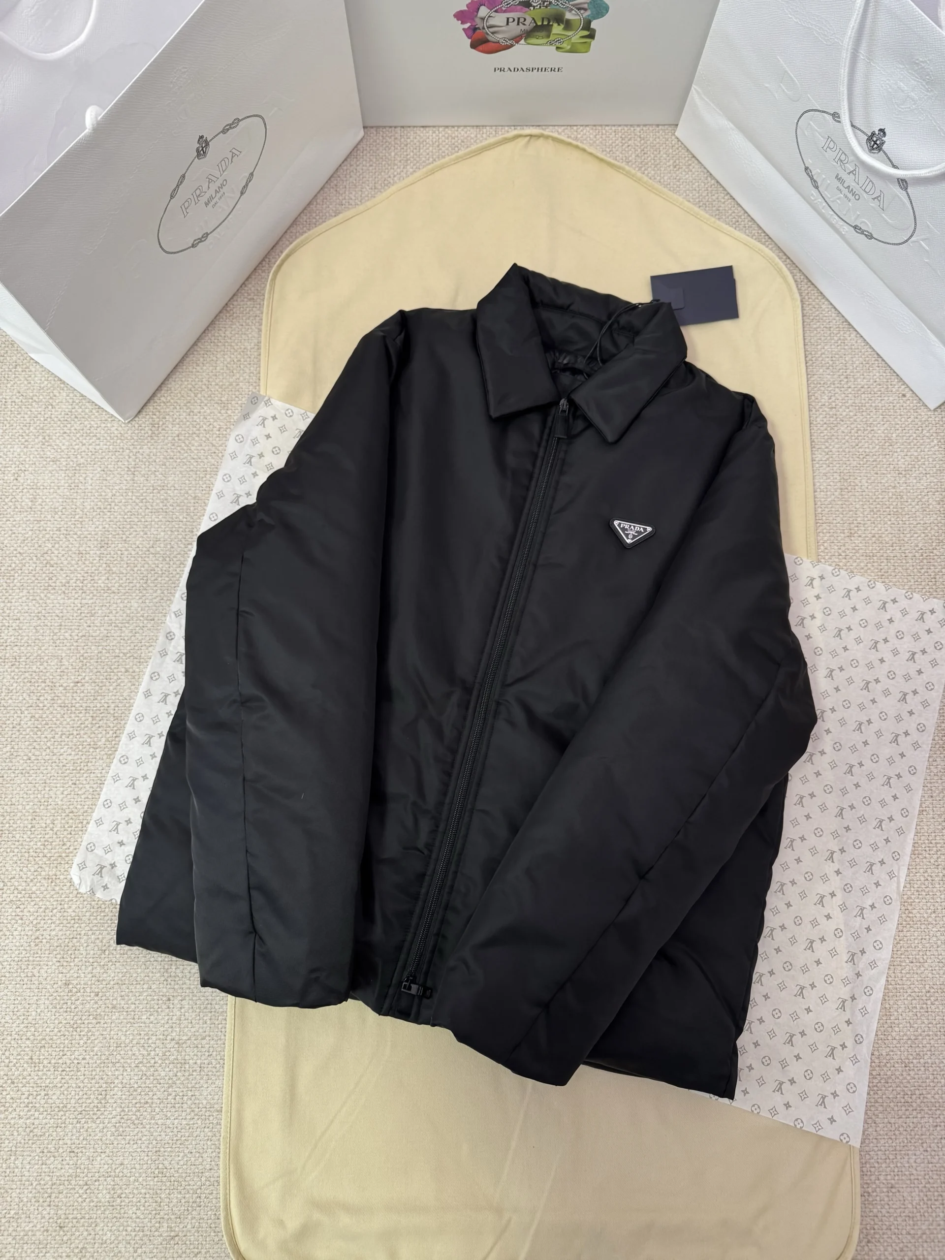 Prada puffer jacket - real photo 8