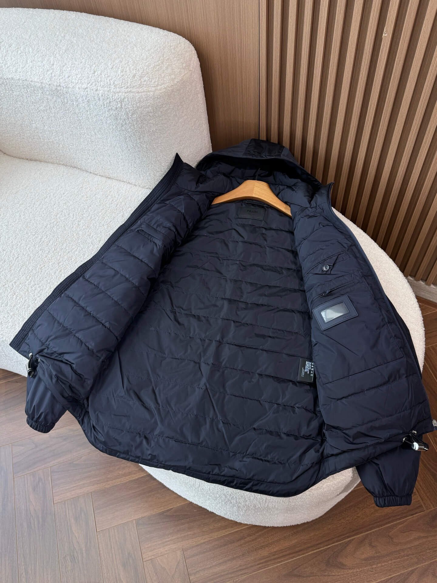 Prada puffer jacket - real photo 7