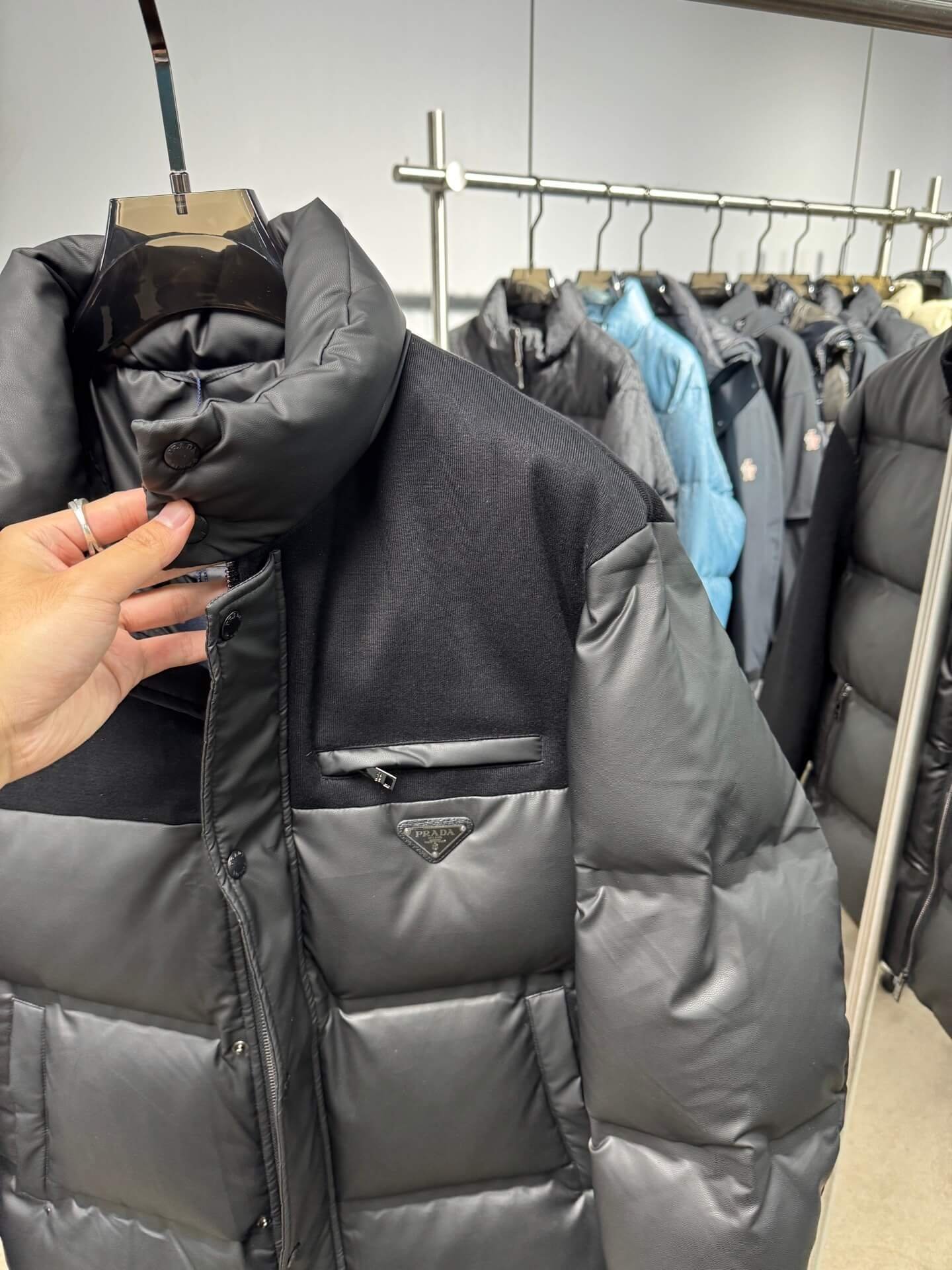 Prada puffer jacket - real photo 4