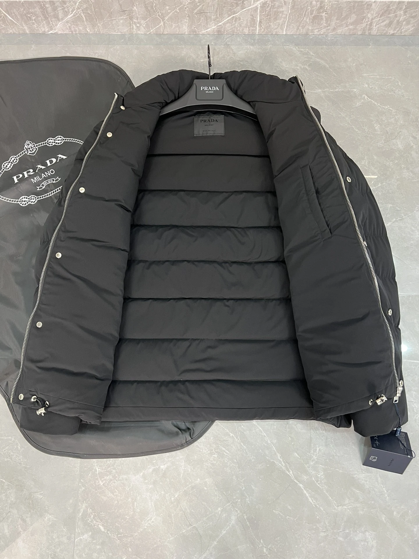 Prada puffer jacket - real photo 2