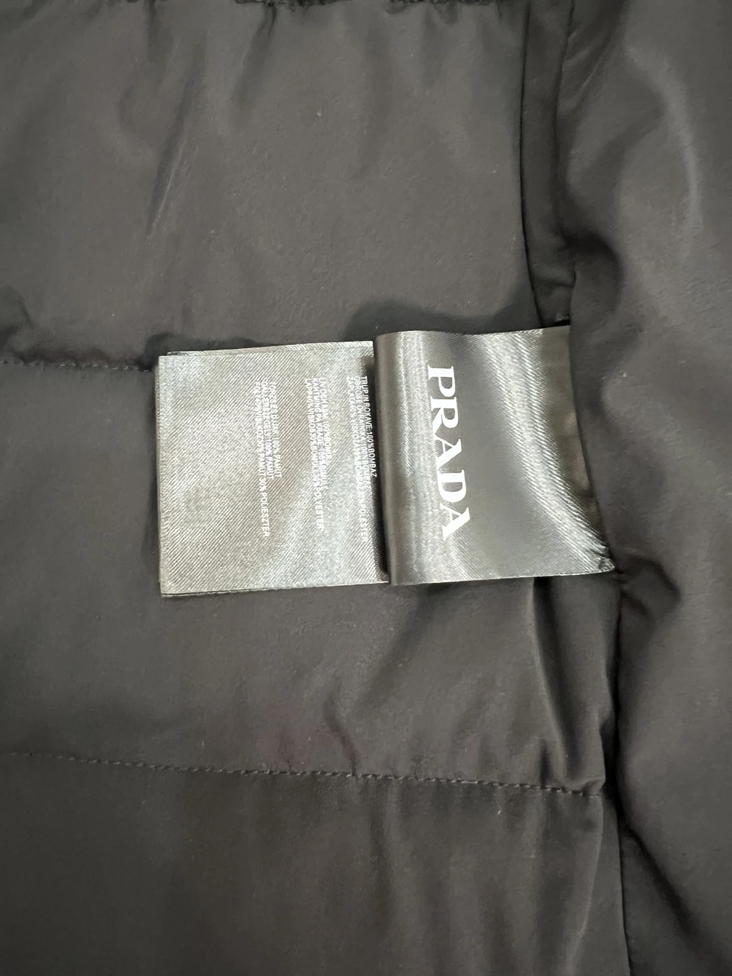 Prada puffer jacket - real photo 8