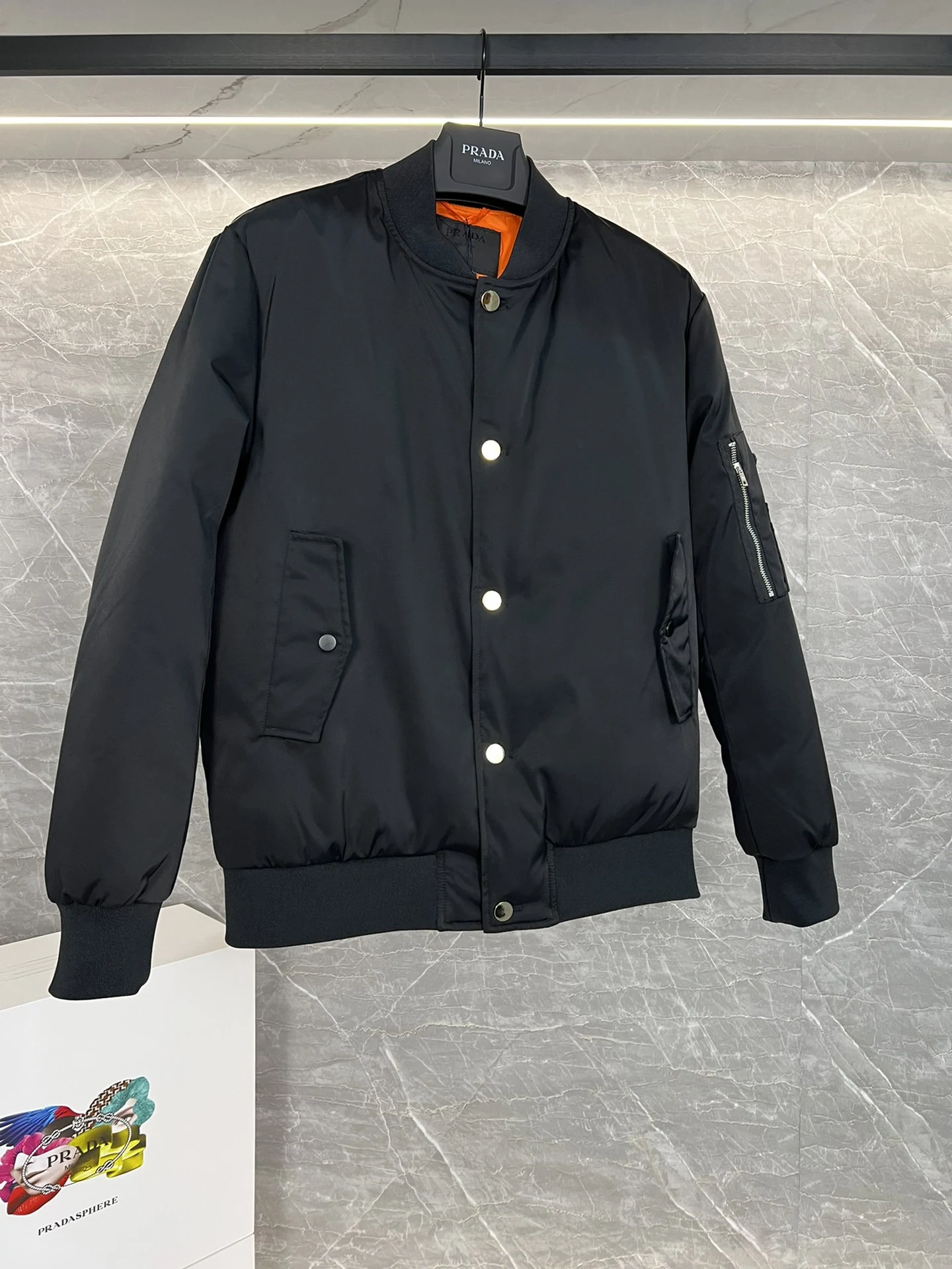 Prada puffer jacket - real photo 2