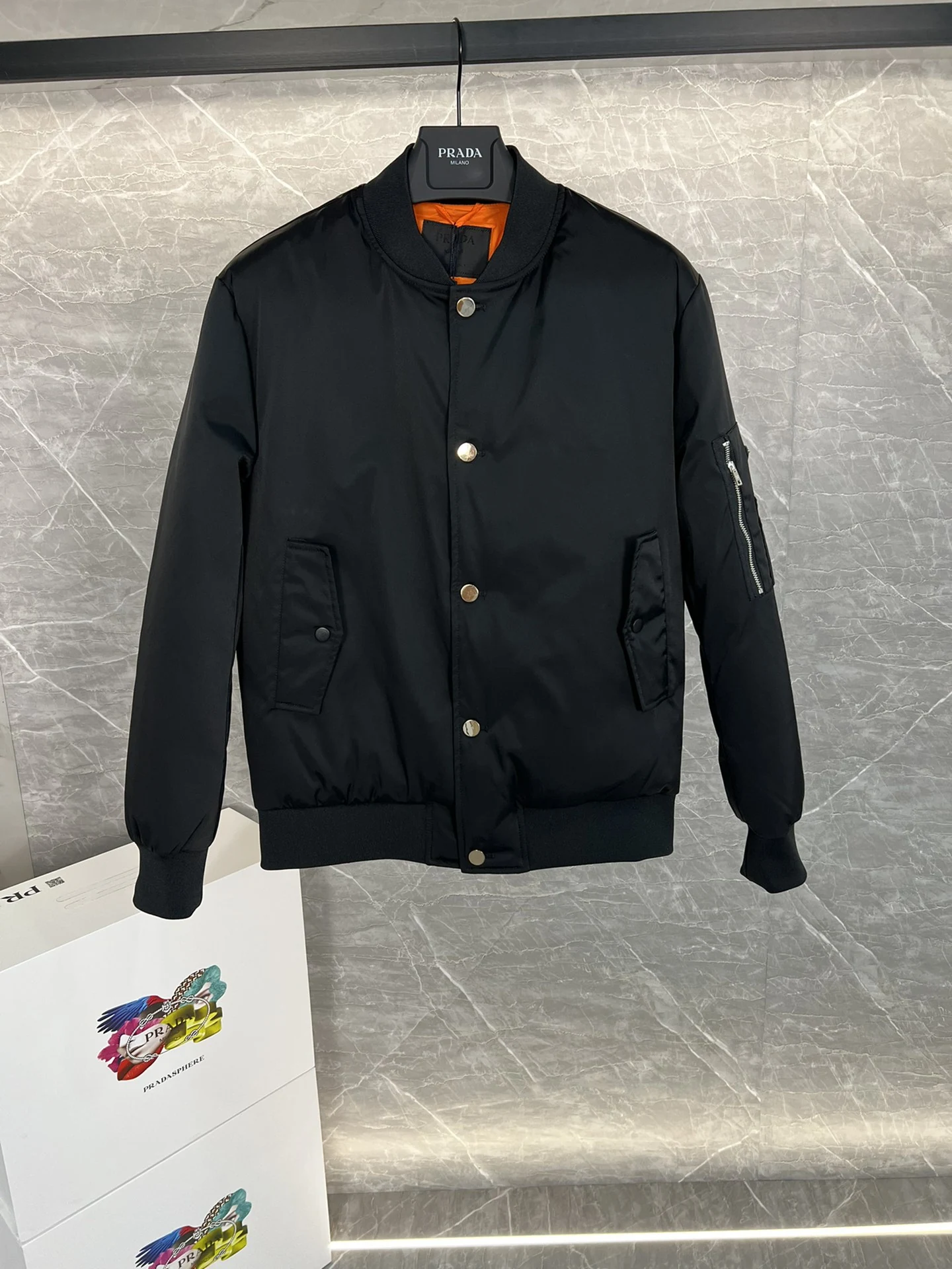 Prada puffer jacket - real photo 9