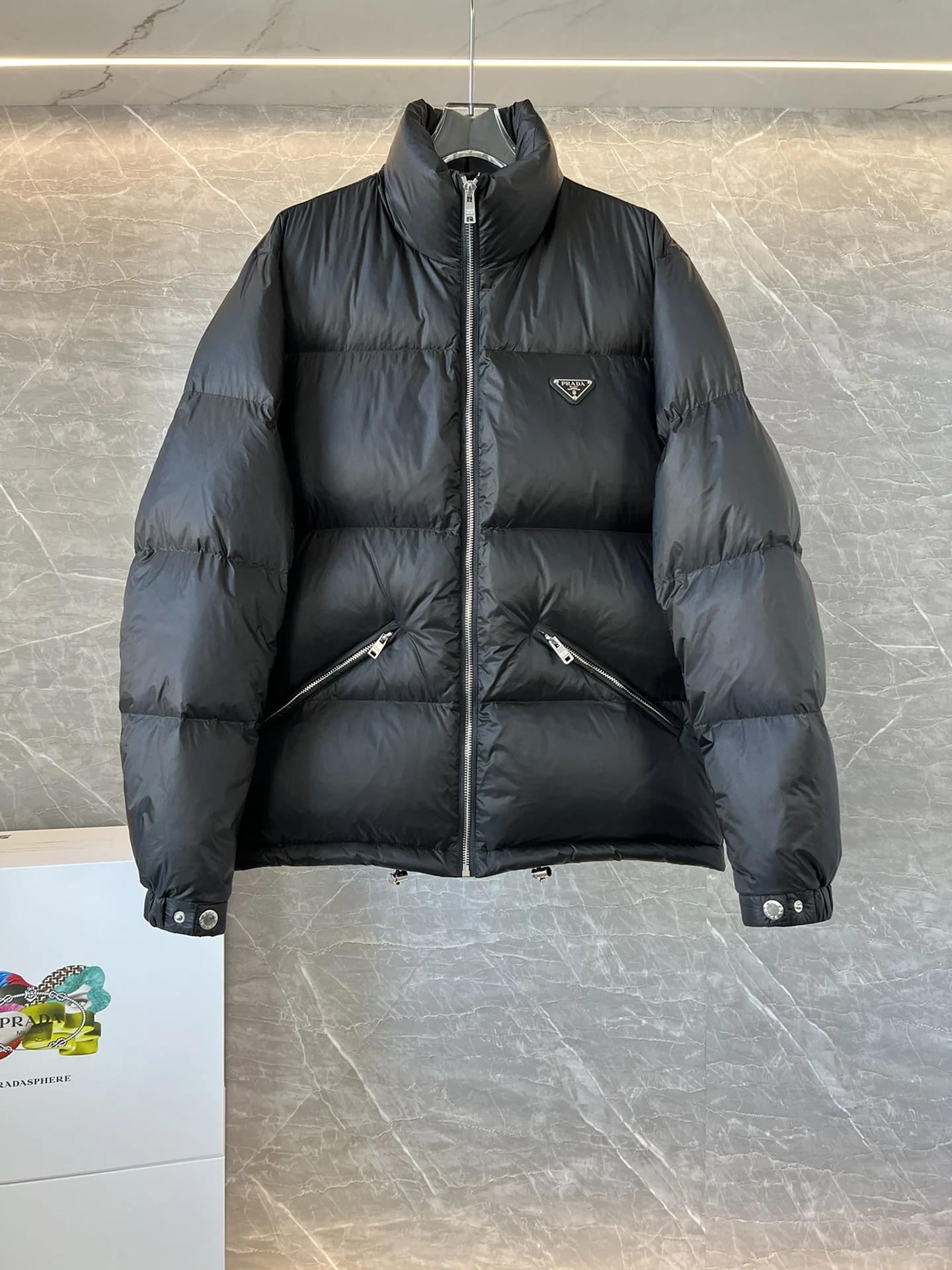 Prada puffer jacket - real photo 4