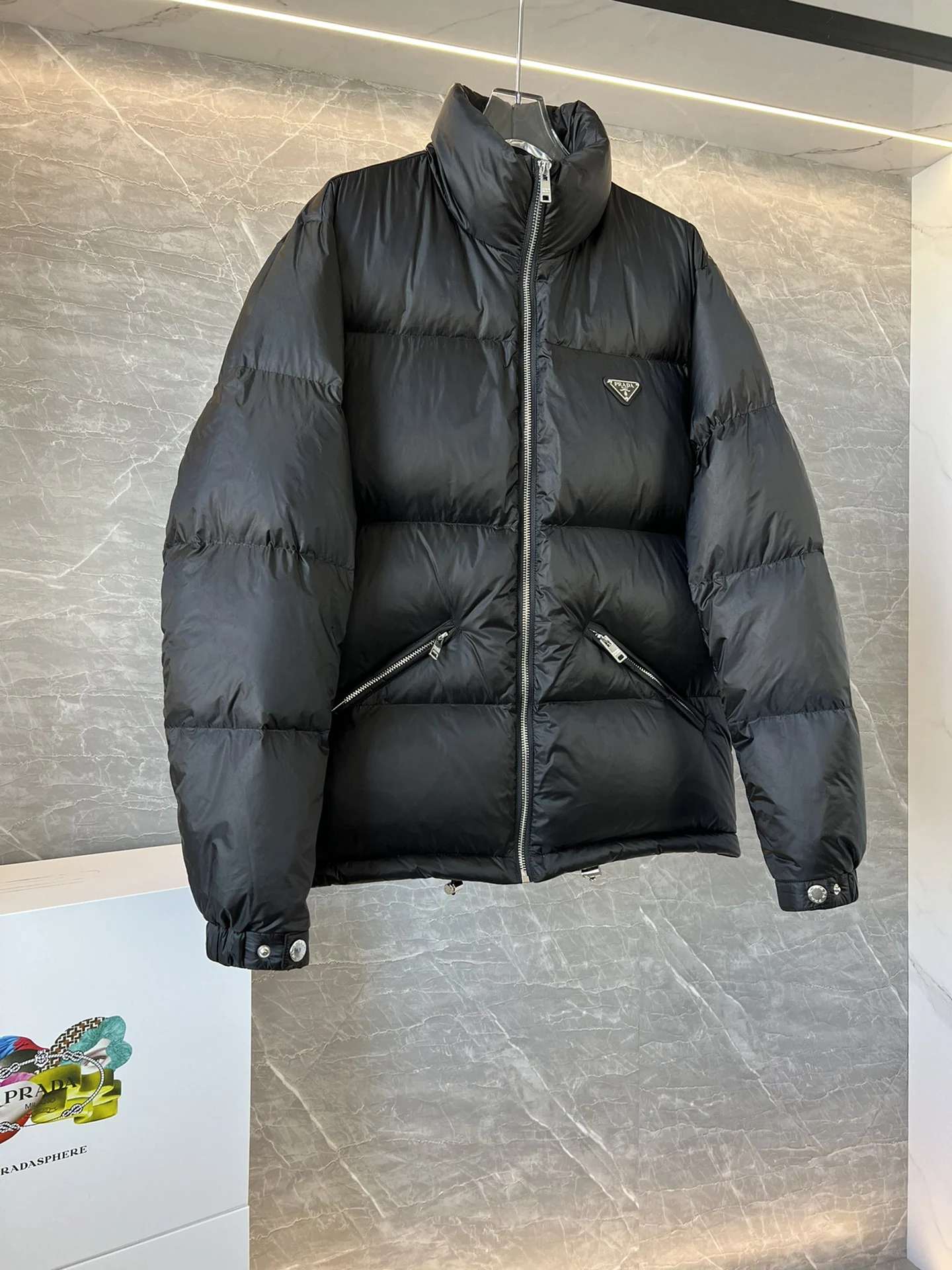 Prada puffer jacket - real photo 8