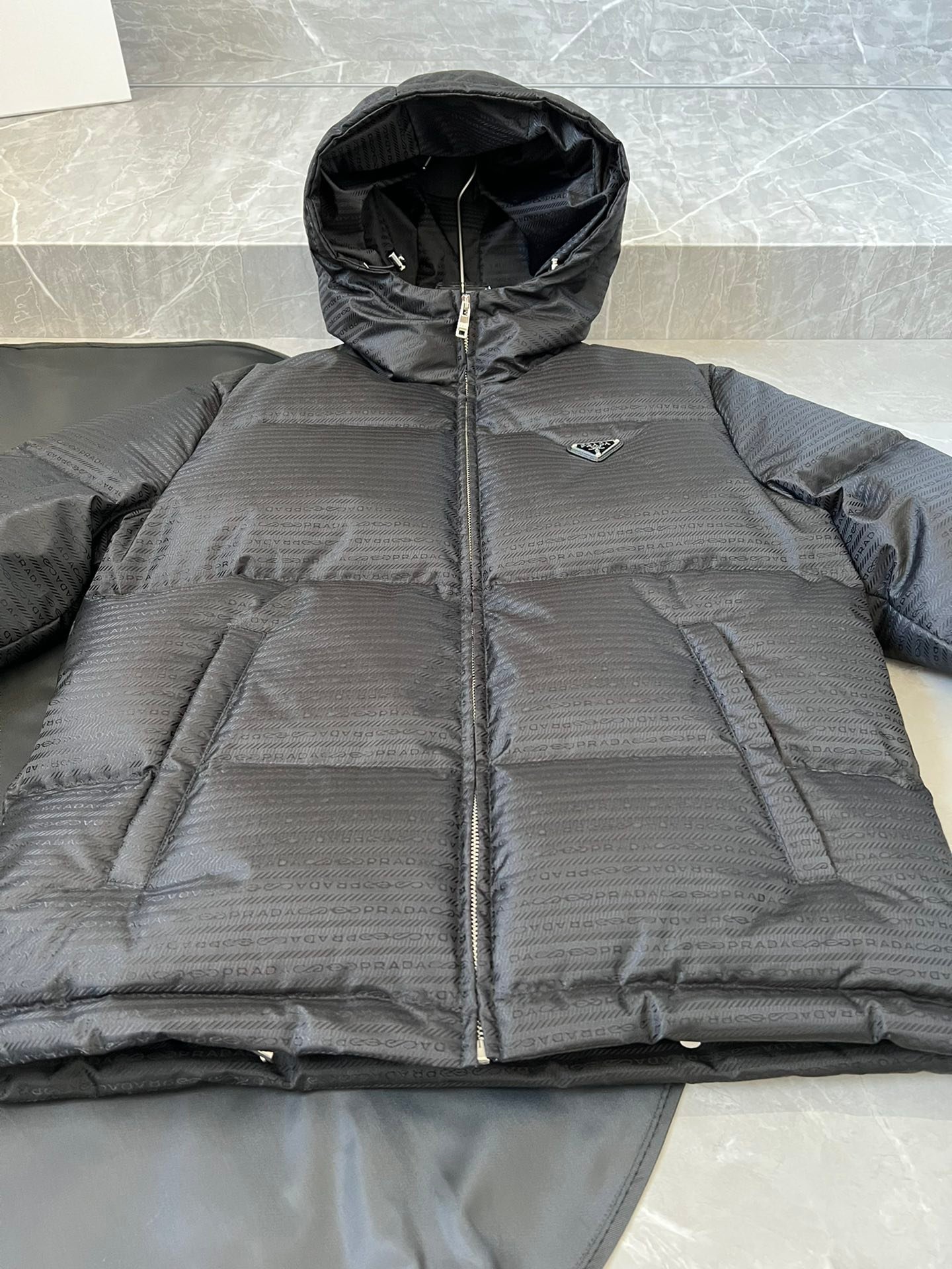 Prada puffer jacket - real photo 5