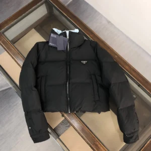Prada Zip Puffer Jacket - Style 16 - Prada puffer jacket real photo 1