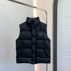 Prada Zip Puffer Jacket - Style 18 - Prada puffer jacket real photo 1