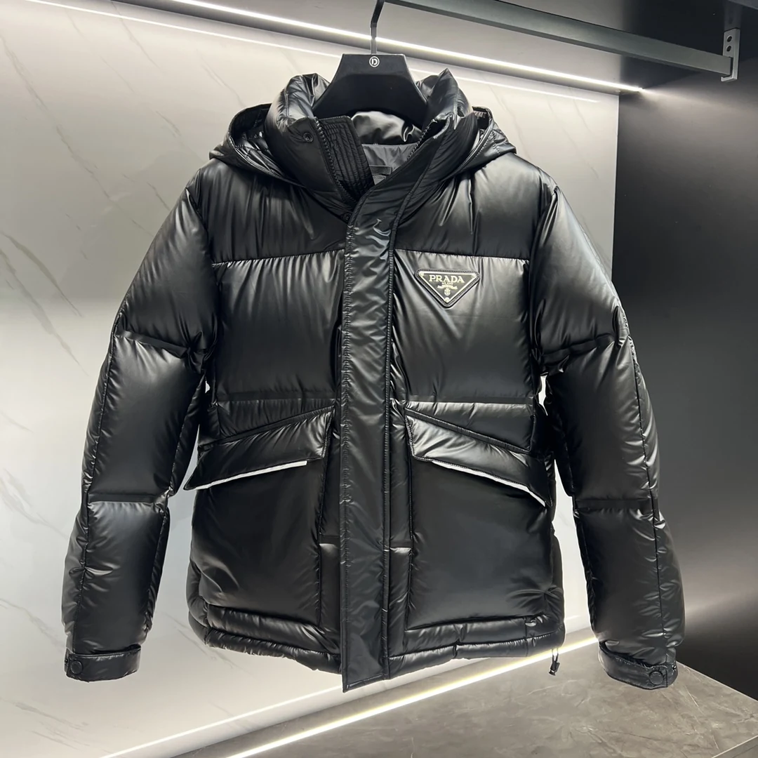 Prada puffer jacket - real photo 7