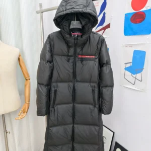Prada Zip Puffer Jacket - Style 8 - Prada puffer jacket real photo 1
