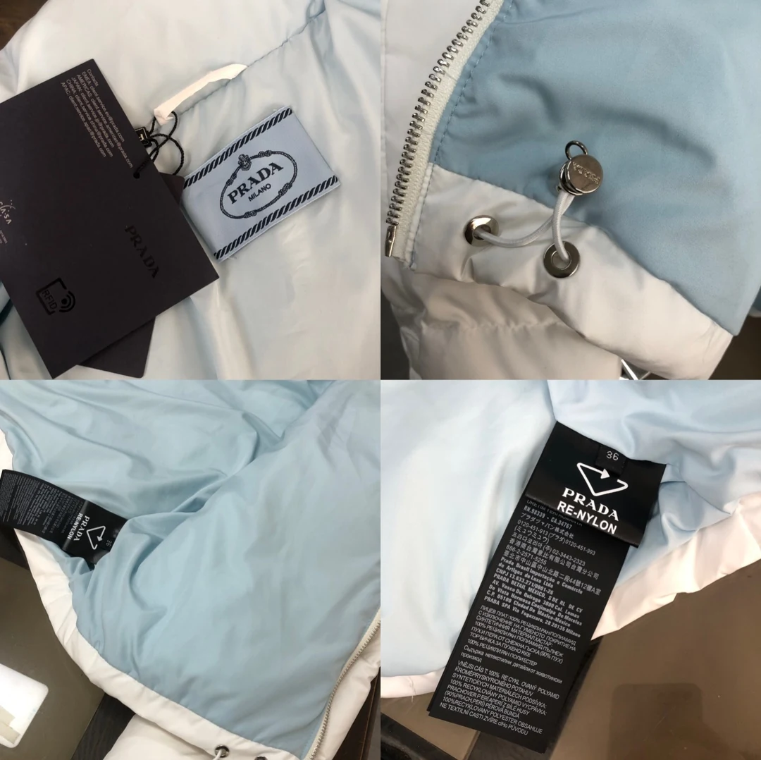 Prada puffer jacket - real photo 8