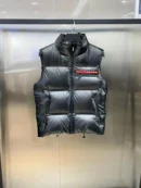Prada Zip Puffer Jacket - Style 19 - Prada puffer jacket real photo 1