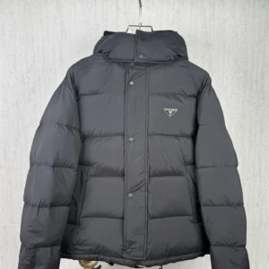 Prada Zip Puffer Jacket - Style 27 - Prada puffer jacket real photo 1