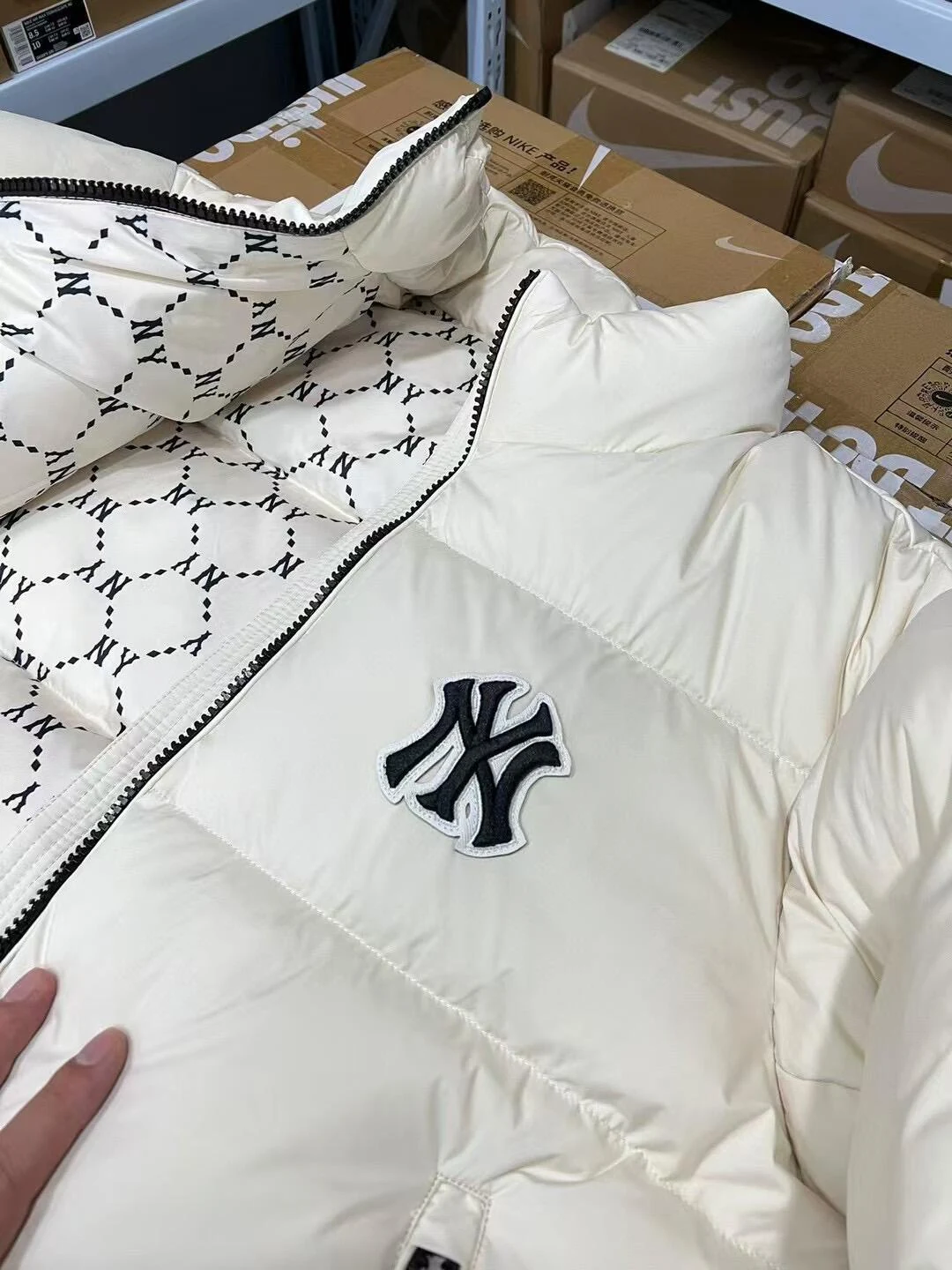 puffer jacket - real photo 8