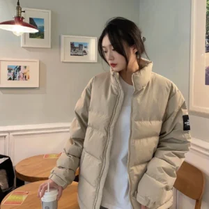 The North Face Zip Puffer Jacket - Style 2 - The North Face puffer jacket real photo 1
