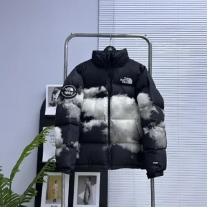 The North Face Zip Puffer Jacket - Style 3 - The North Face puffer jacket real photo 1