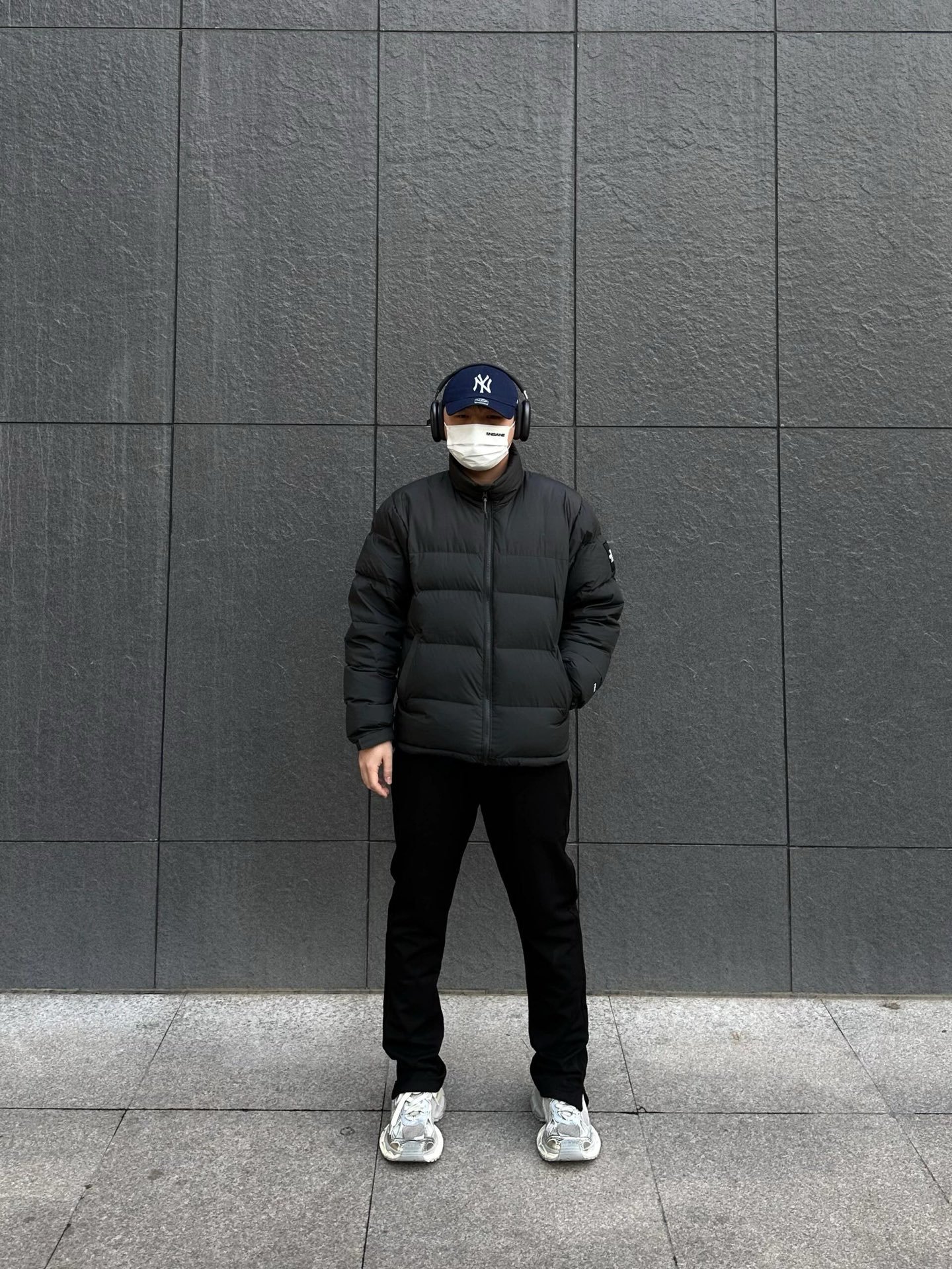 The North Face puffer jacket - real photo 2
