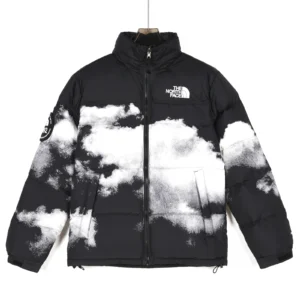 The North Face Zip Puffer Jacket - Style 17 - The North Face puffer jacket real photo 1