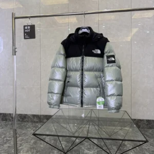 The North Face Zip Puffer Jacket - Style 4 - The North Face puffer jacket real photo 1