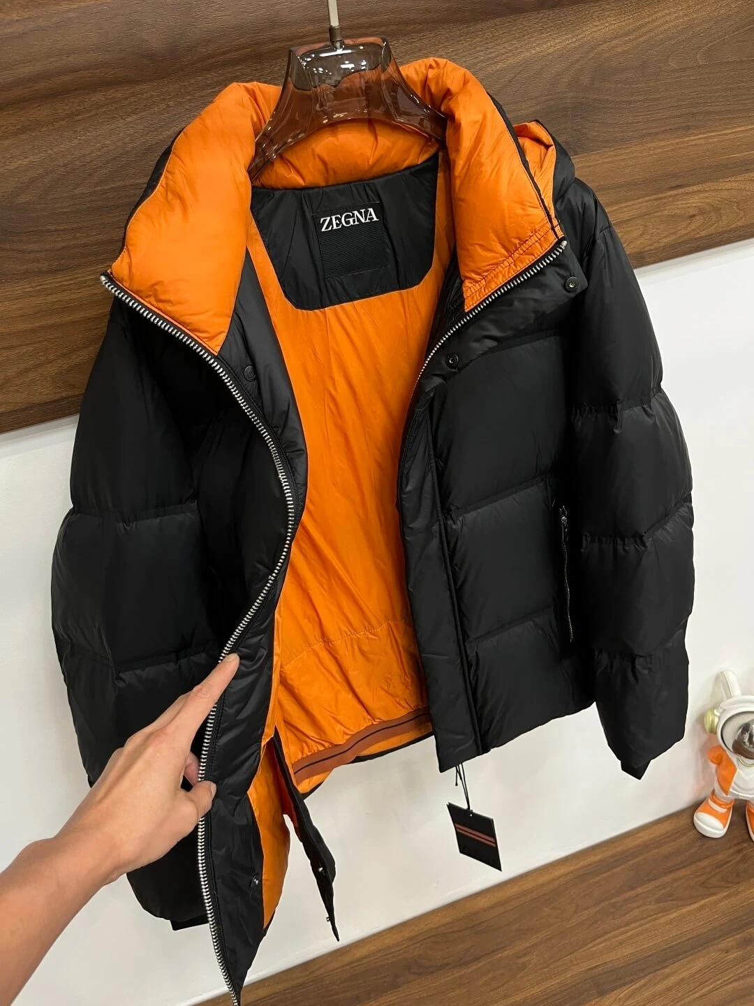 Zegna puffer jacket - real photo 8