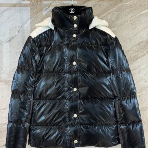 Zip Puffer Jacket - Style 28 - puffer jacket real photo 1