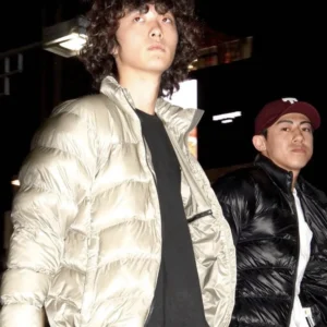 Zip Puffer Jacket - Style 2 - puffer jacket real photo 1