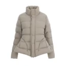 Zip Puffer Jacket - Style 7 - puffer jacket real photo 1