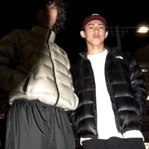 Zip Puffer Jacket - Style 23 - puffer jacket real photo 1