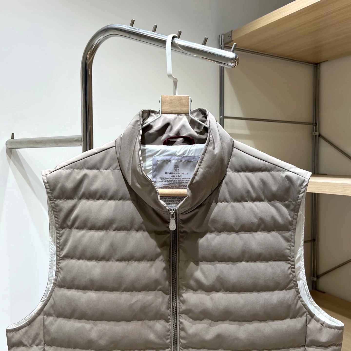 Zip Puffer Jacket - Style 35 - puffer jacket real photo 2