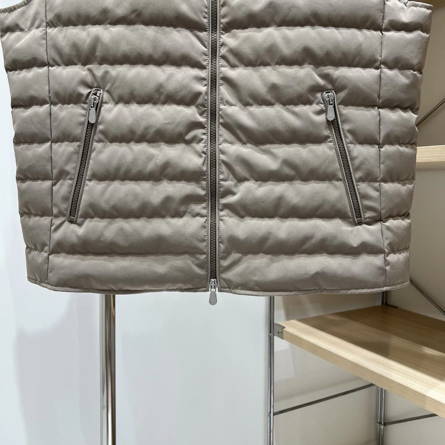 Zip Puffer Jacket - Style 35 - puffer jacket real photo 3