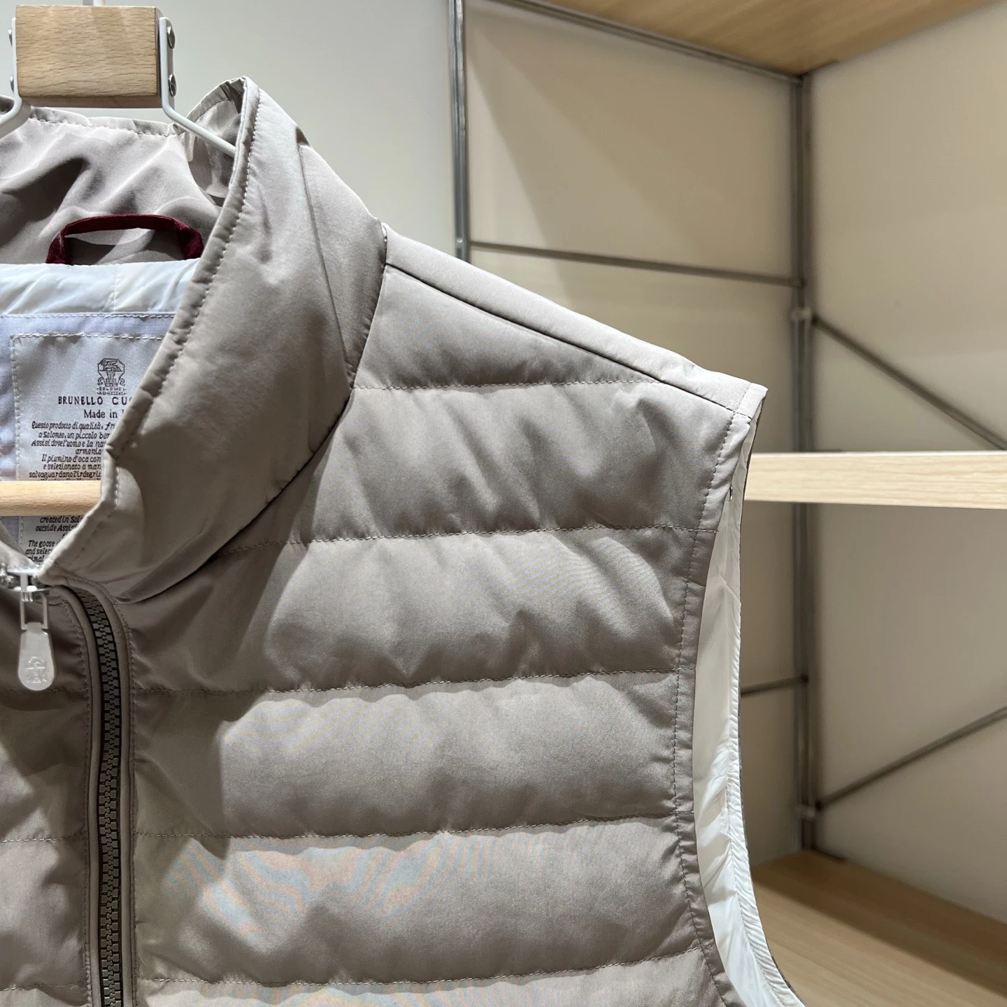 Zip Puffer Jacket - Style 35 - puffer jacket real photo 5