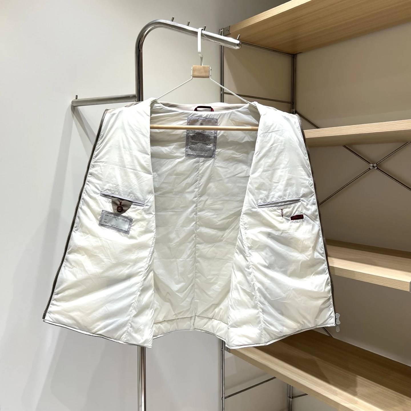 Zip Puffer Jacket - Style 35 - puffer jacket real photo 11