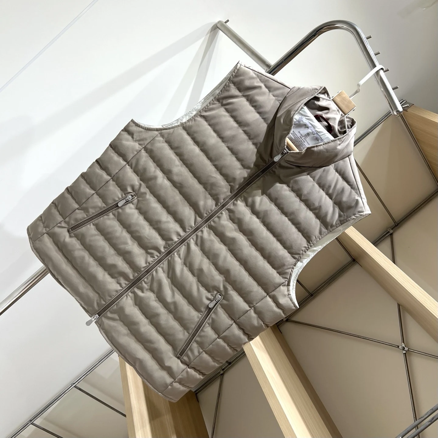 Zip Puffer Jacket - Style 35 - puffer jacket real photo 14