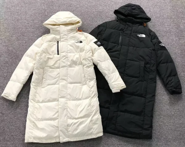 The North Face Black Long Parka Coat - view 3