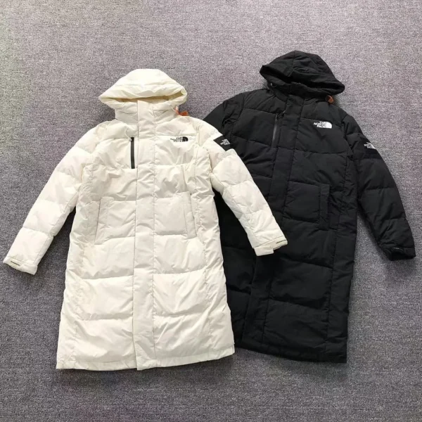 The North Face Black Long Parka Coat