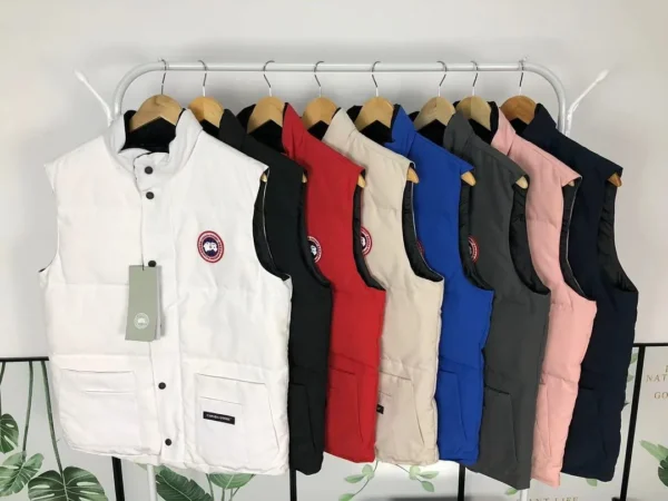 Canada Goose Black Logo Patch Down Vest - view 2