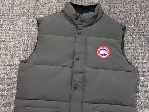 Canada Goose Black Logo Patch Down Vest - view 3