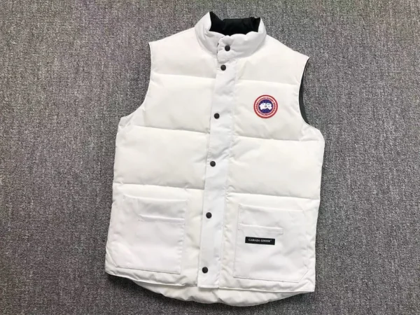 Canada Goose Black Logo Patch Down Vest - view 8