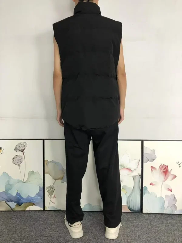 Canada Goose Navy Quilted Down Vest B - view 2