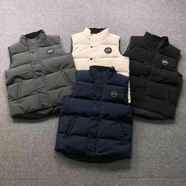 Canada Goose Navy Quilted Down Vest B