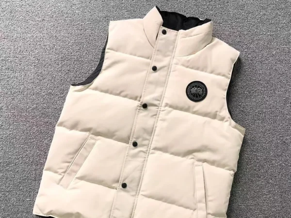 Canada Goose Navy Quilted Down Vest B - view 10
