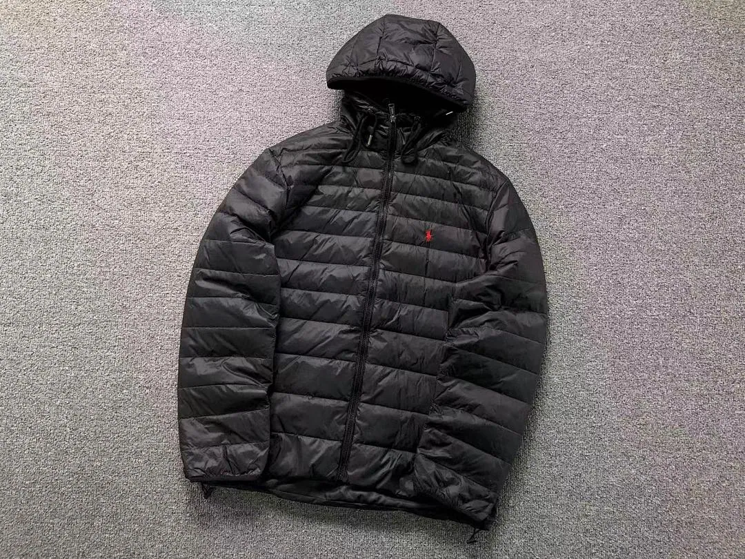 Ralph Lauren Black Packable Puffer D