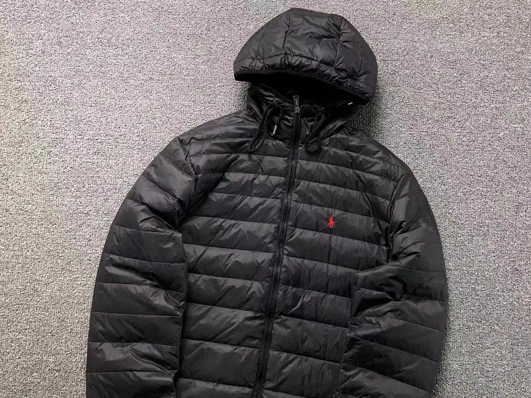 Ralph Lauren Black Packable Puffer D