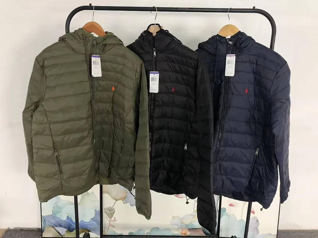 Ralph Lauren Black Packable Puffer D