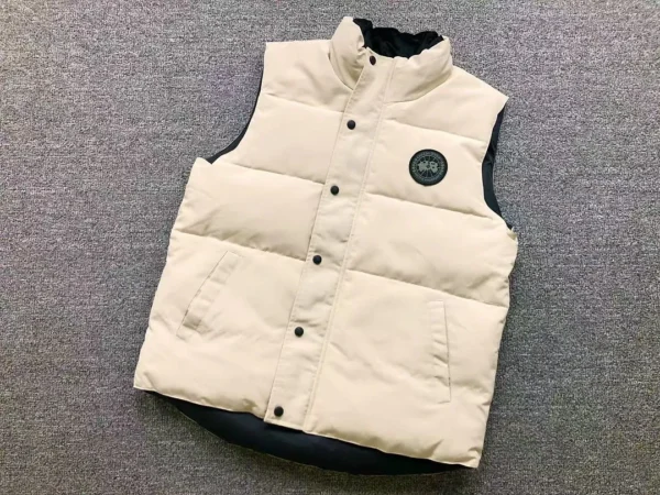 Canada Goose Black Boxy Down Vest - view 12